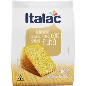 Mistura para Bolo Italac Fubá Pacote com 400g
