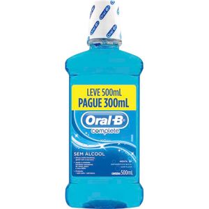 Antisséptico Bucal Oral-B Menta Frasco com 500ml