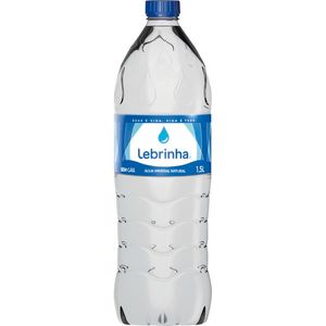 Água Mineral Lebrinha Sem Gás Pet com 1,5L