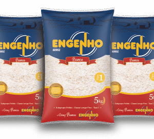 Arroz Engenho Longo Fino Pacote com 5kg