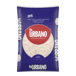 Arroz Tio Urbano Agulhinha - Tipo 1 Pacote com 5kg