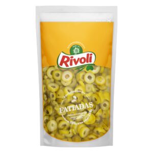 Azeitona Verde Rivoli Fatiada Sachê com 150g