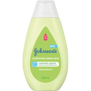 Condicionador Johnson's Baby Cabelos Claros Frasco com 200ml