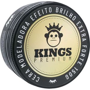 Cera Modeladora Kings Premium Perolizada Pote com 150g