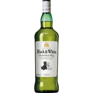 Whisky Black & White Garrafa com 1L