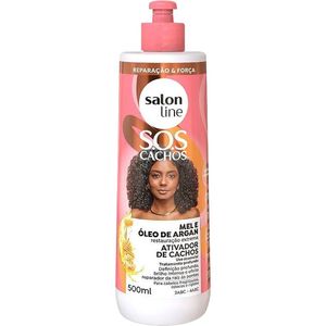 Creme Ativador de Cachos Salon Line Mel Frasco com 500ml