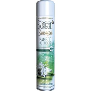 Desodorizador Aerossol Secar Bamboo Tubo com 360ml