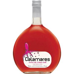 Vinho Português Calamares Rosé Garrafa com 750ml