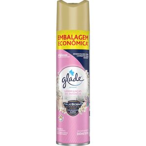 Desodorizador Aerossol Glade Lembranças de infância Tubo com 360ml
