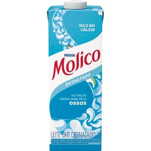Leite Longa Vida Molico Desnatado TP com 1L