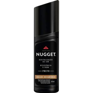 Líquido para Calçados Nugget Preto Frasco com 60ml