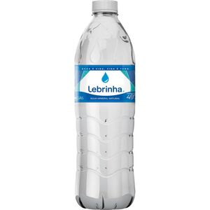 Água Mineral Lebrinha Sem gás Pet com 497ml