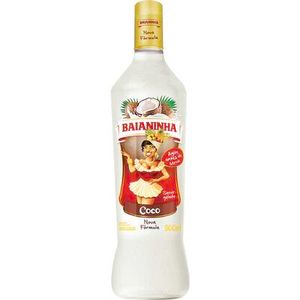 Batida Baianinha Coco Garrafa com 900ml