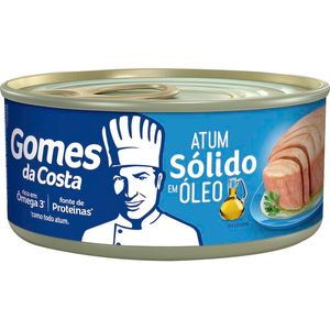 Atum Sólido Gomes Da Costa Óleo Lata com 120g