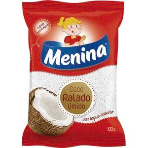 Coco Ralado Menina Sachê com 100g