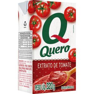 Extrato de Tomate Quero TP com 320g