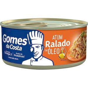 Atum Ralado Gomes da Costa Óleo Lata com 120g