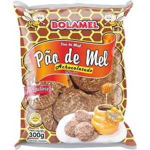 Pão de Mel Bolamel Achocolatado Pacote com 300g