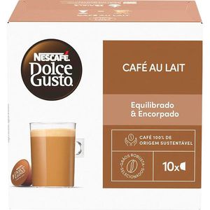 Café em Cápsulas Dolce Gusto Café Au Lait Caixeta com 100g