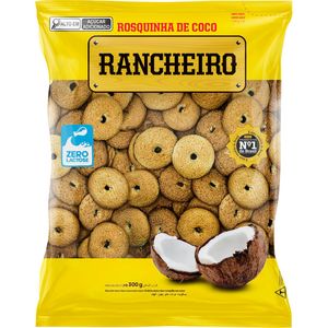 Biscoito Rosquinha Rancheiro Coco Pacote com 300g