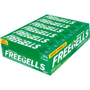 Drops Freegells Menta Caixeta com 12 unidades