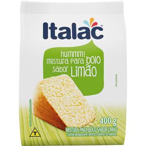Mistura para Bolo Italac Limão Pacote com 400g