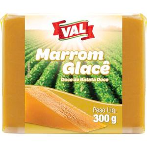 Doce Marrom Glacê Val Tablete com 300g