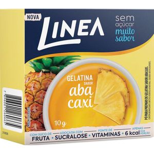 Gelatina Línea Abacaxi Caixeta com 10g