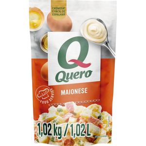 Maionese Quero Pouch com 1,020kg