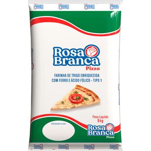 Farinha de Trigo Rosa Branca Tipo 1 - Pizza Pacote com 5kg