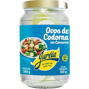 Ovo de Codorna Juréia Vidro com 300g
