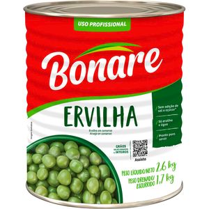 Ervilha Bonare Lata com 1,7kg