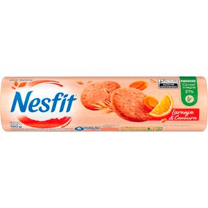 Biscoito Nestlé Nesfit Laranja e Cenoura Pacote com 160g