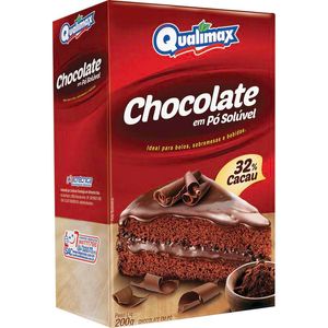Chocolate em Pó Qualimax Caixeta com 200g
