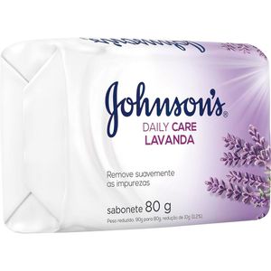 Sabonete Johnson’s Lavanda Unidade com 80g