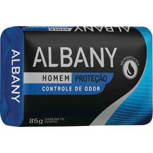 Sabonete Albany Masculino Azul Unidade com 85g