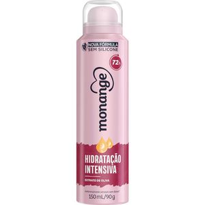 Desodorante Aerossol Monange Extrato de Oliva Frasco com 150ml