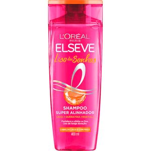 Shampoo Elseve Liso dos Sonhos Frasco com 400ml