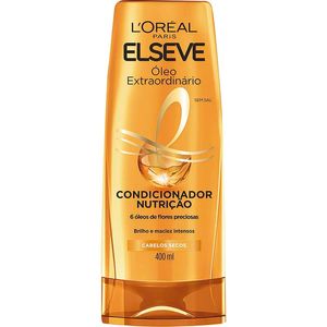 Condicionador Elseve Óleo Extraordinário Nutrição Frasco com 400ml