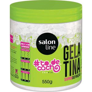 Gelatina Capilar Salon Line Pote com 550g
