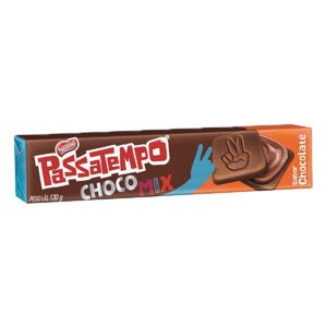Biscoito Recheado Passatempo Nestlé Choco Mix Pacote com 130g